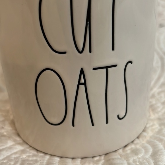 Rae Dunn steel cut‎ oats canister - Picture 4 of 16